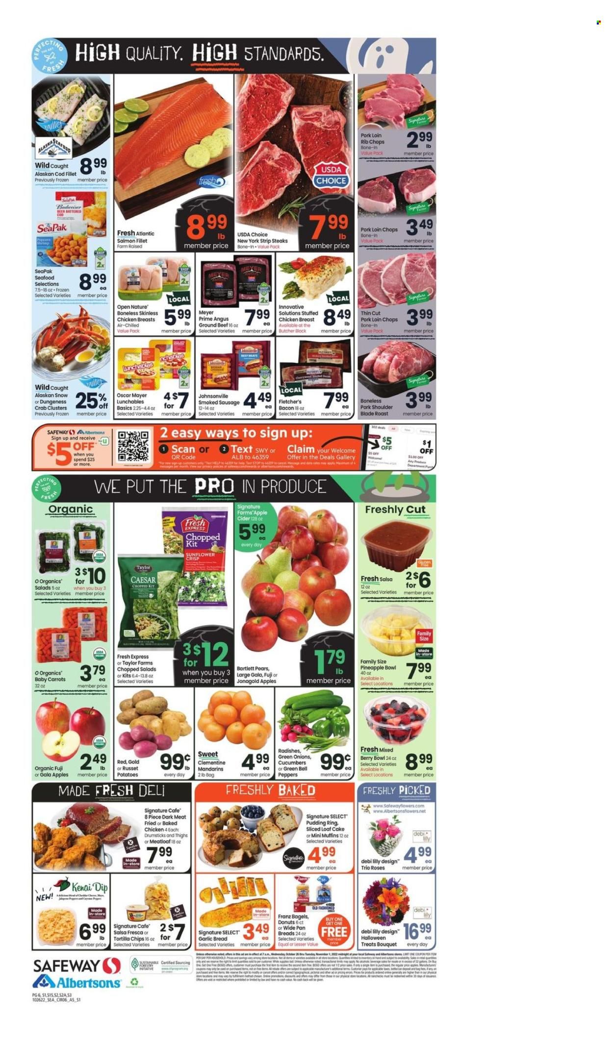 Albertsons (WA) Weekly Ad Flyer Specials October 26 to November 1, 2022