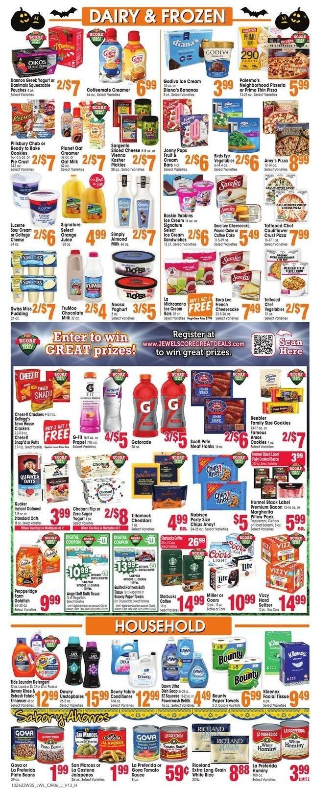 Jewel Osco (IL) Weekly Ad Flyer Specials October 26 to November 1, 2022