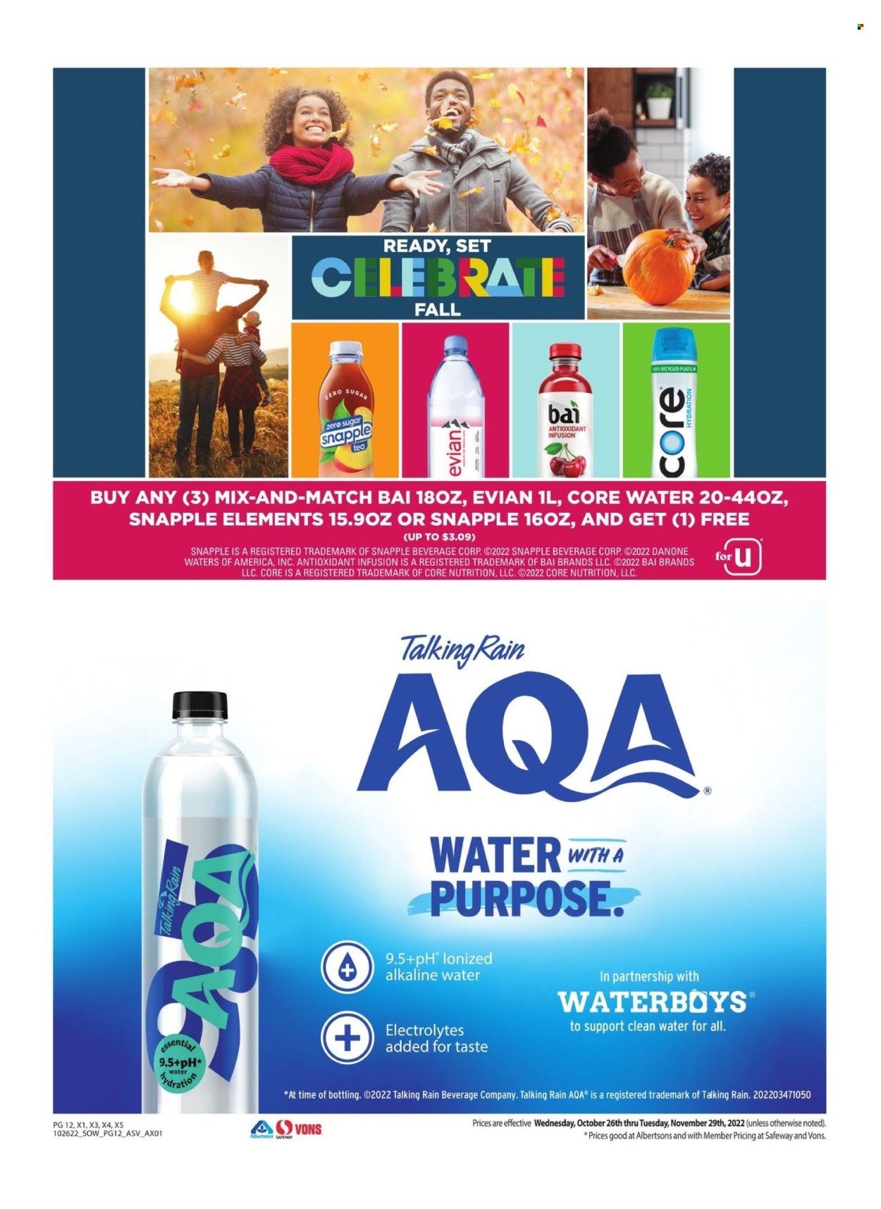 Albertsons (AZ, NM, NV, TX) Weekly Ad Flyer Specials October 26 to November 29, 2022