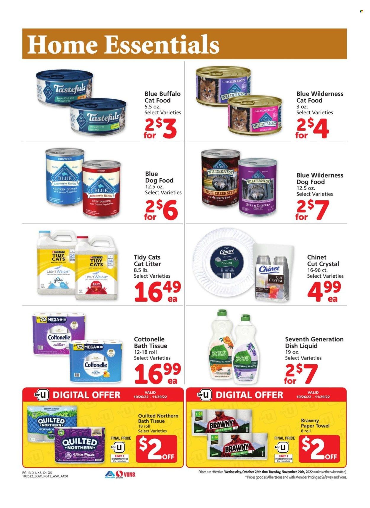 Albertsons (AZ, NM, NV, TX) Weekly Ad Flyer Specials October 26 to November 29, 2022