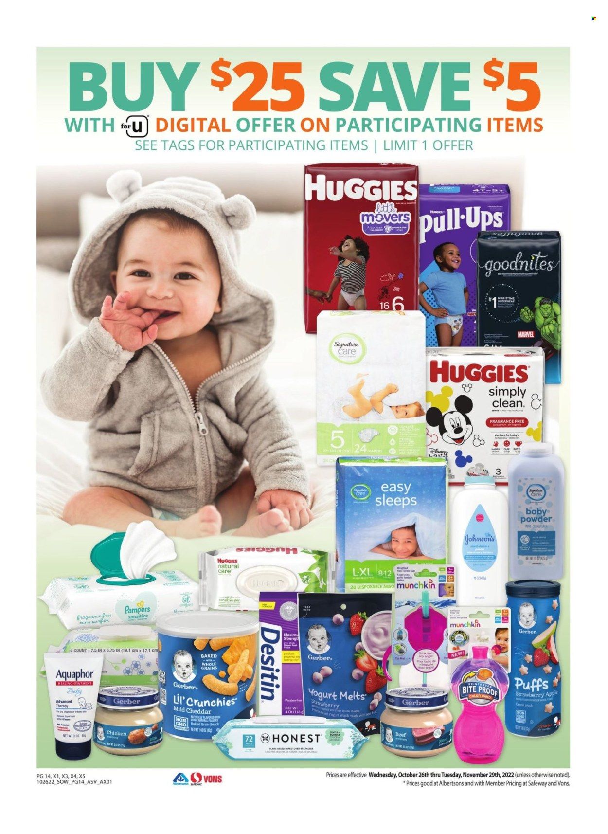 Albertsons (AZ, NM, NV, TX) Weekly Ad Flyer Specials October 26 to November 29, 2022