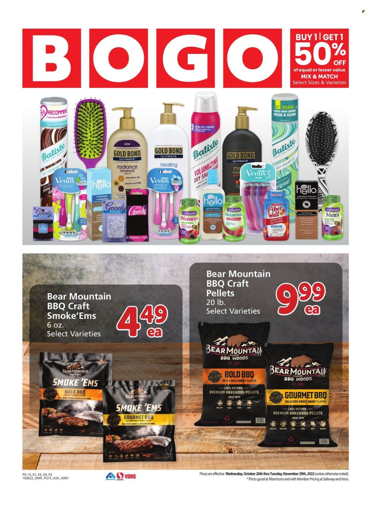 Albertsons (AZ, NM, NV, TX) Weekly Ad Flyer Specials October 26 to November 29, 2022