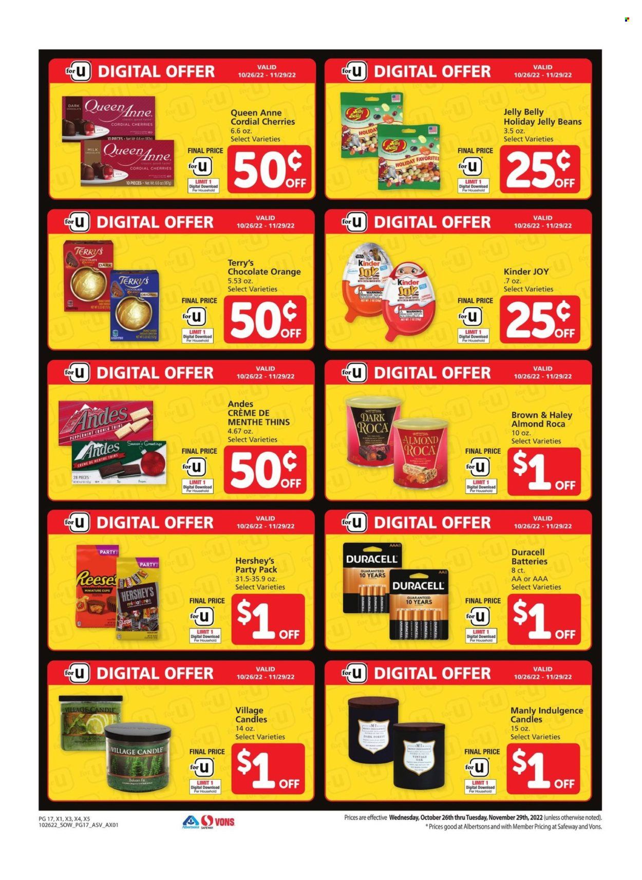 Albertsons (AZ, NM, NV, TX) Weekly Ad Flyer Specials October 26 to November 29, 2022