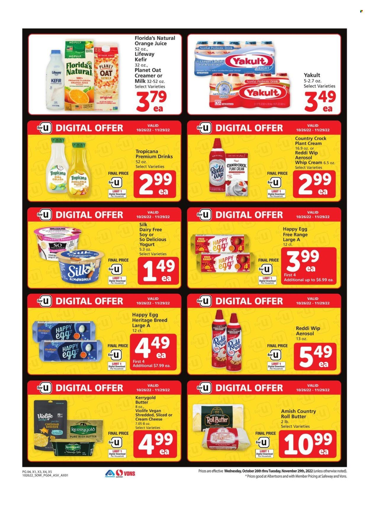 Albertsons (AZ, NM, NV, TX) Weekly Ad Flyer Specials October 26 to November 29, 2022