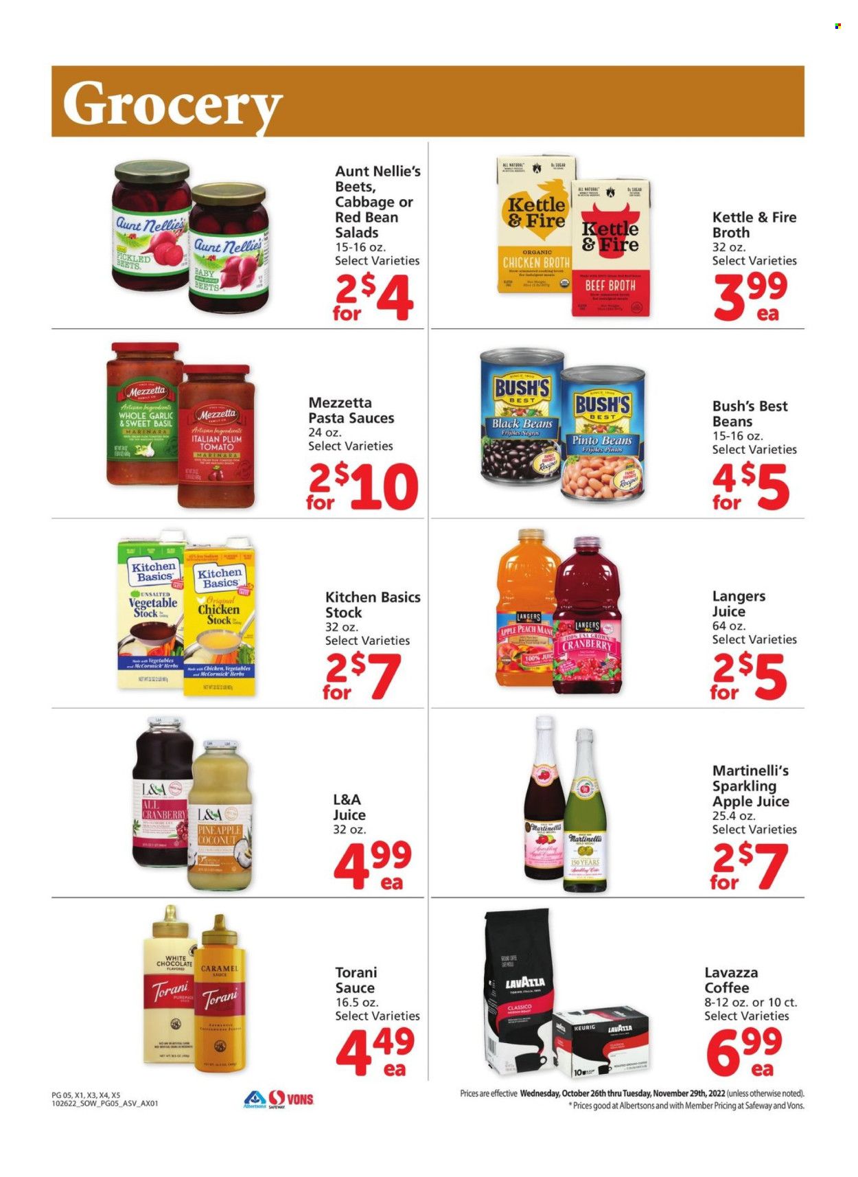 Albertsons (AZ, NM, NV, TX) Weekly Ad Flyer Specials October 26 to November 29, 2022