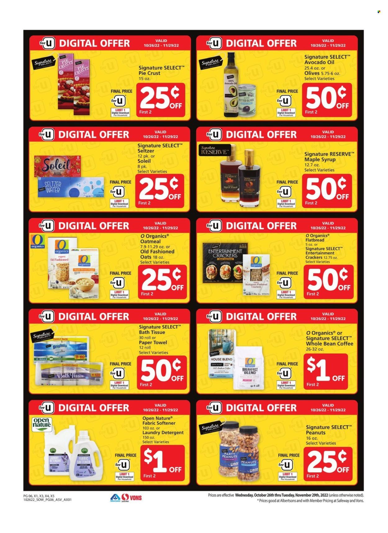 Albertsons (AZ, NM, NV, TX) Weekly Ad Flyer Specials October 26 to November 29, 2022