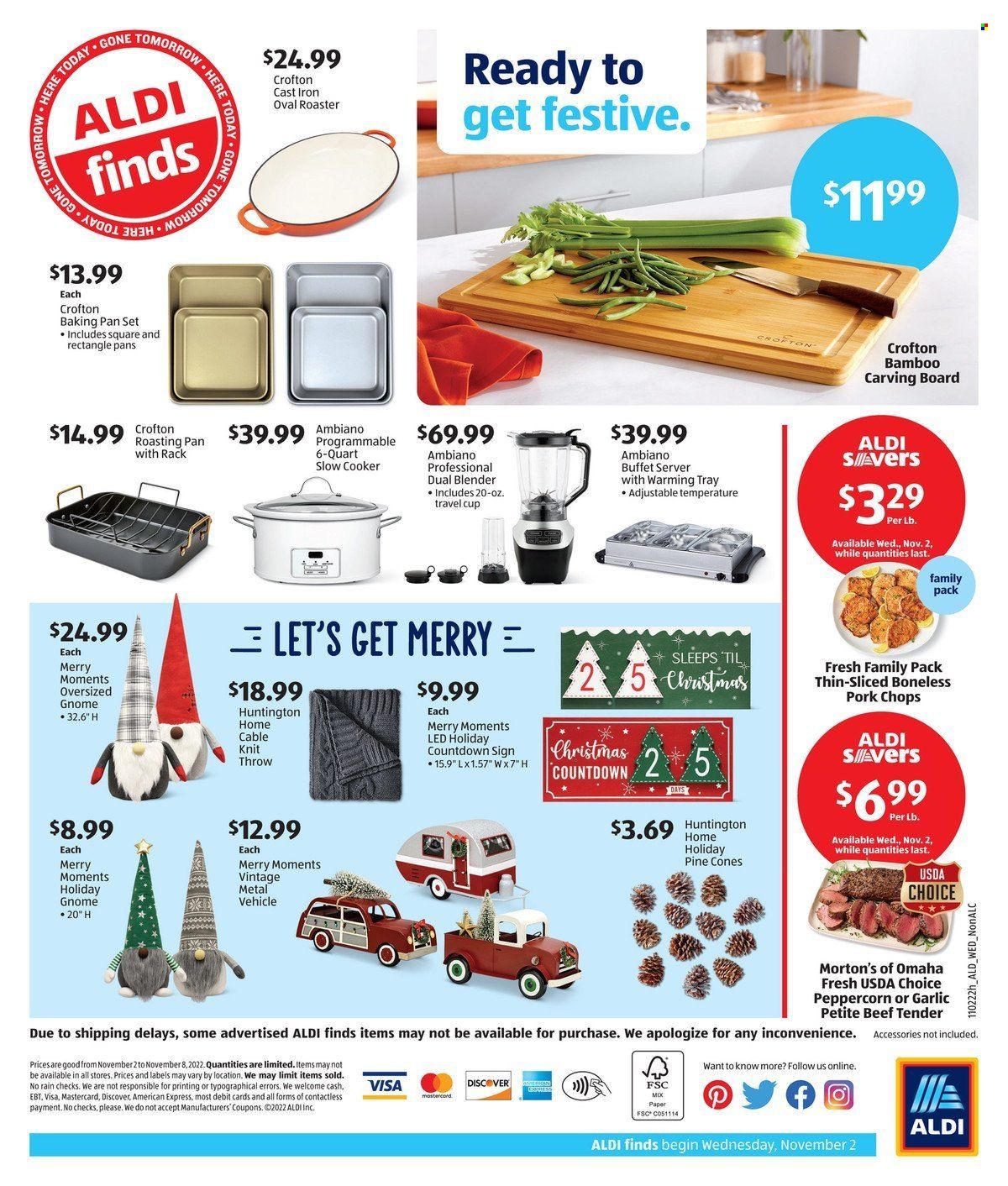ALDI Weekly Ad Flyer Specials November 2 to November 8, 2022