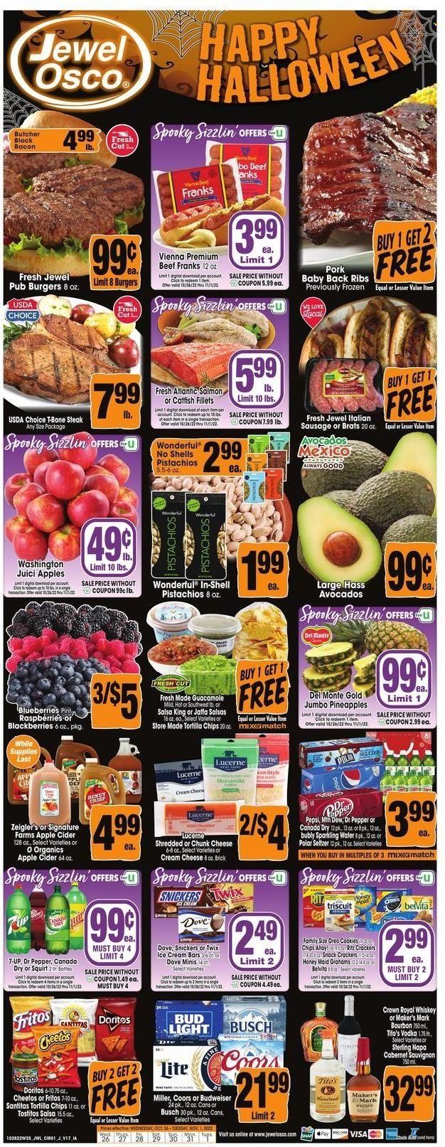 Jewel Osco (IA) Weekly Ad Flyer Specials October 26 to November 1, 2022