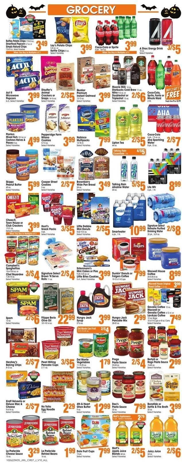 Jewel Osco (IN) Weekly Ad Flyer Specials October 26 to November 1, 2022