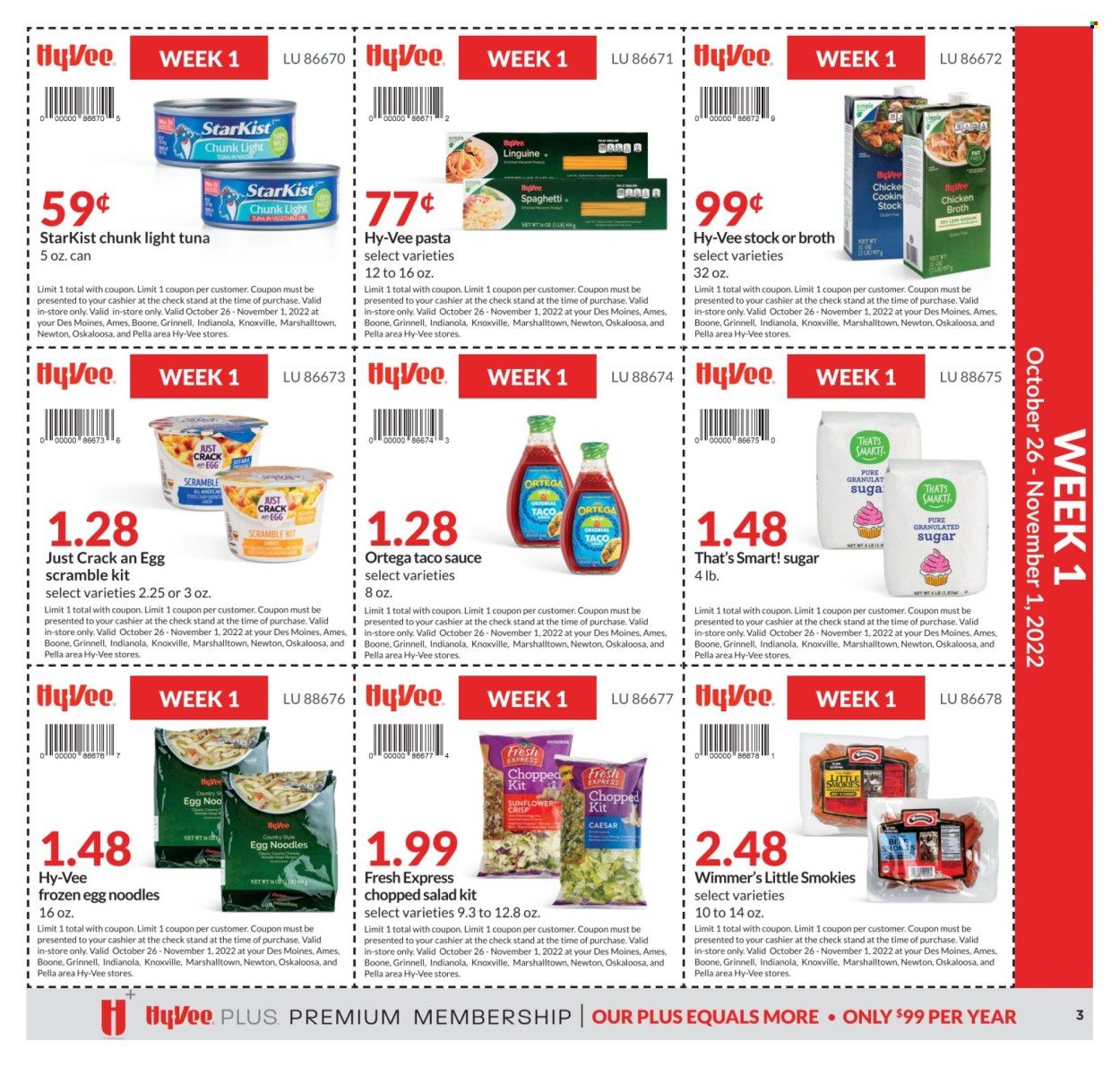 Hy-Vee (IA, IL, KS, MO) Weekly Ad Flyer Specials October 26 to November 22, 2022