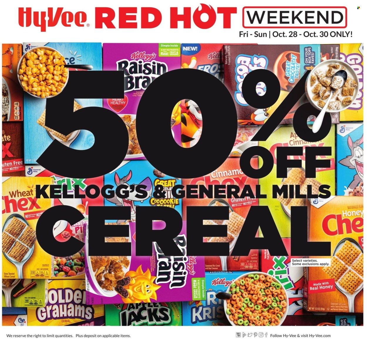 Hy-Vee (IA, IL, MN, MO, SD) Weekly Ad Flyer Specials October 26 to November 1, 2022
