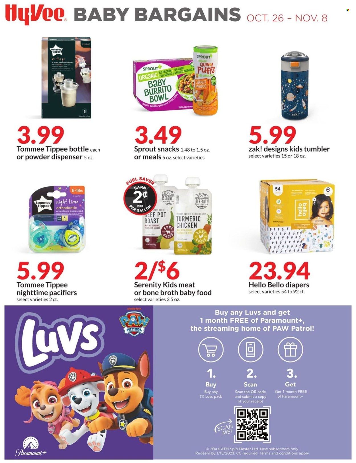 Hy-Vee (IA, IL, MN, MO, SD) Weekly Ad Flyer Specials October 26 to November 8, 2022