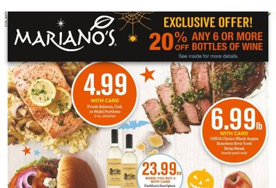 Mariano’s (IL) Weekly Ad Flyer Specials October 26 to November 1, 2022