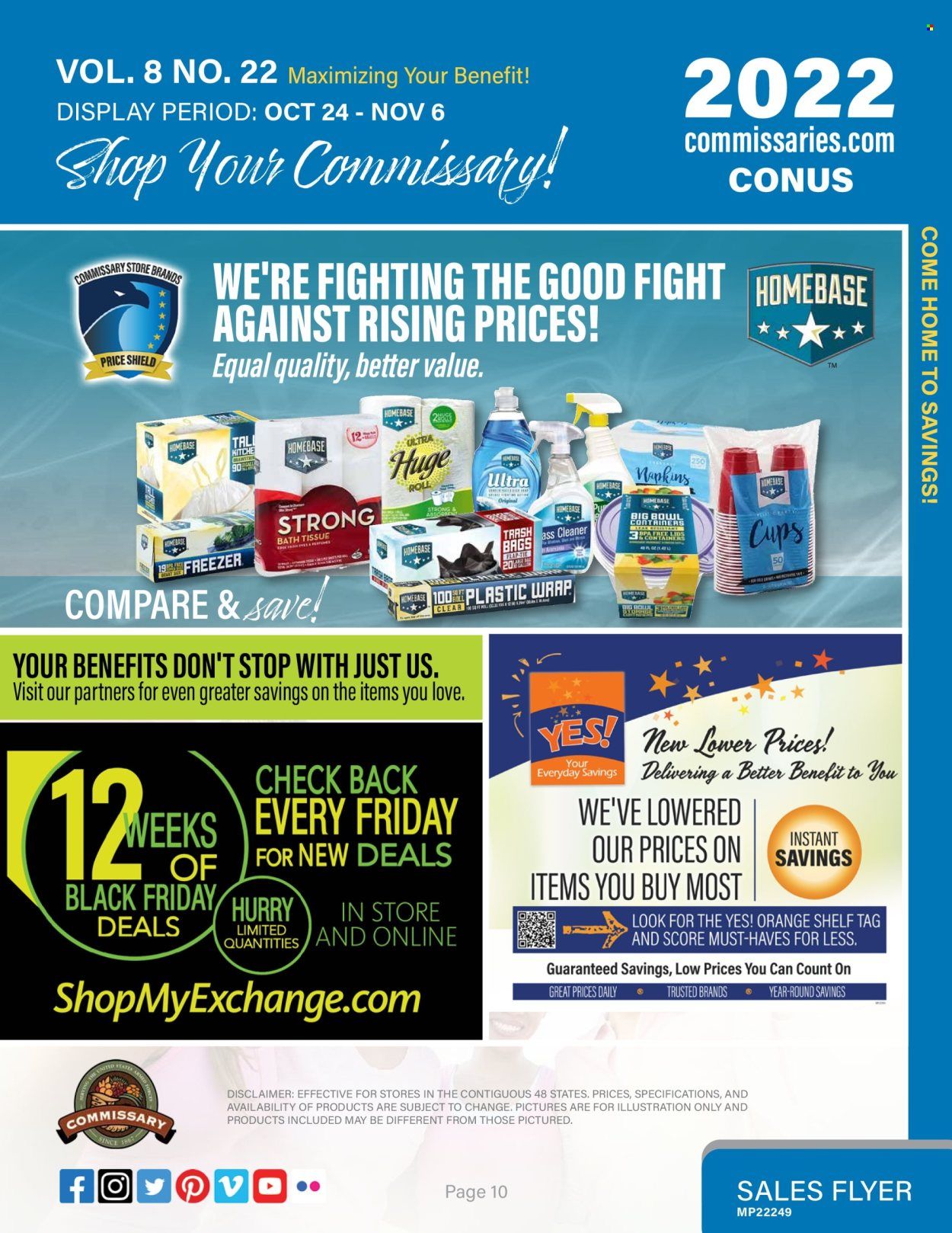 Commissary Weekly Ad Flyer Specials October 24 to November 6, 2022