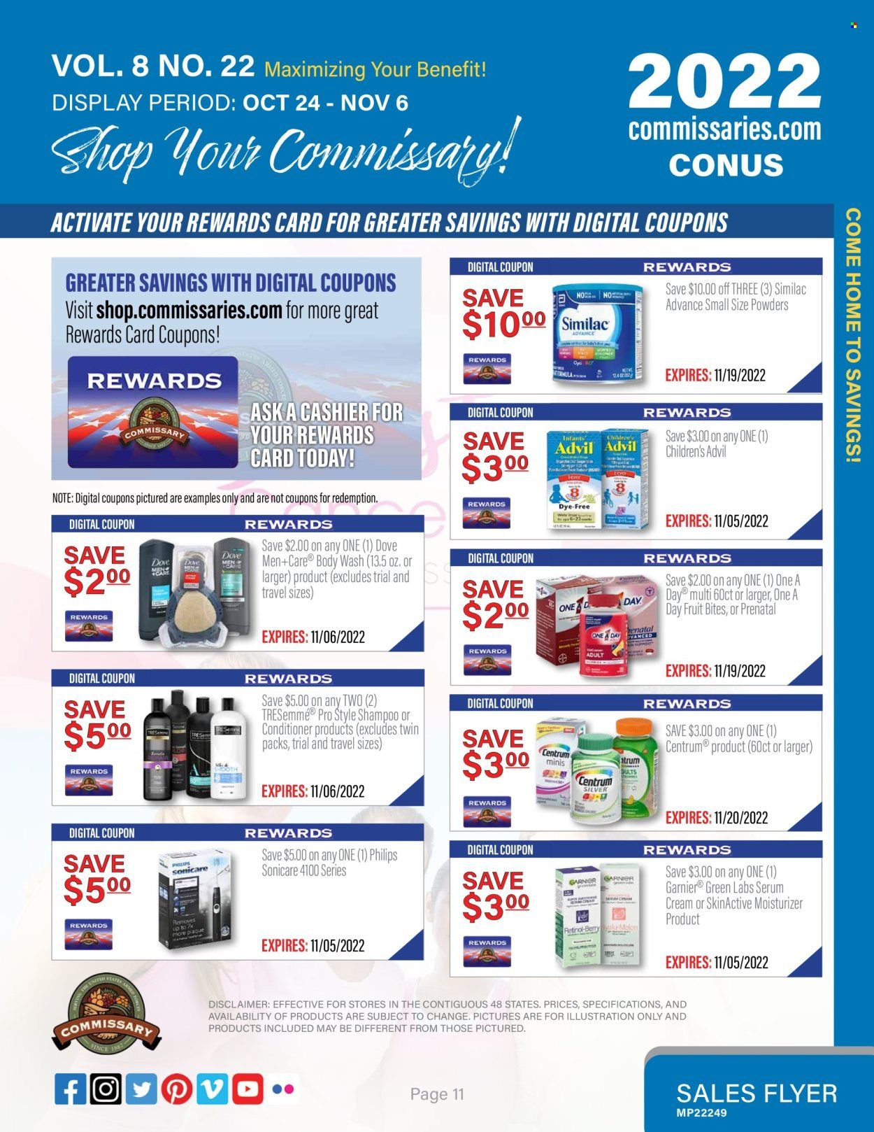 Commissary Weekly Ad Flyer Specials October 24 to November 6, 2022