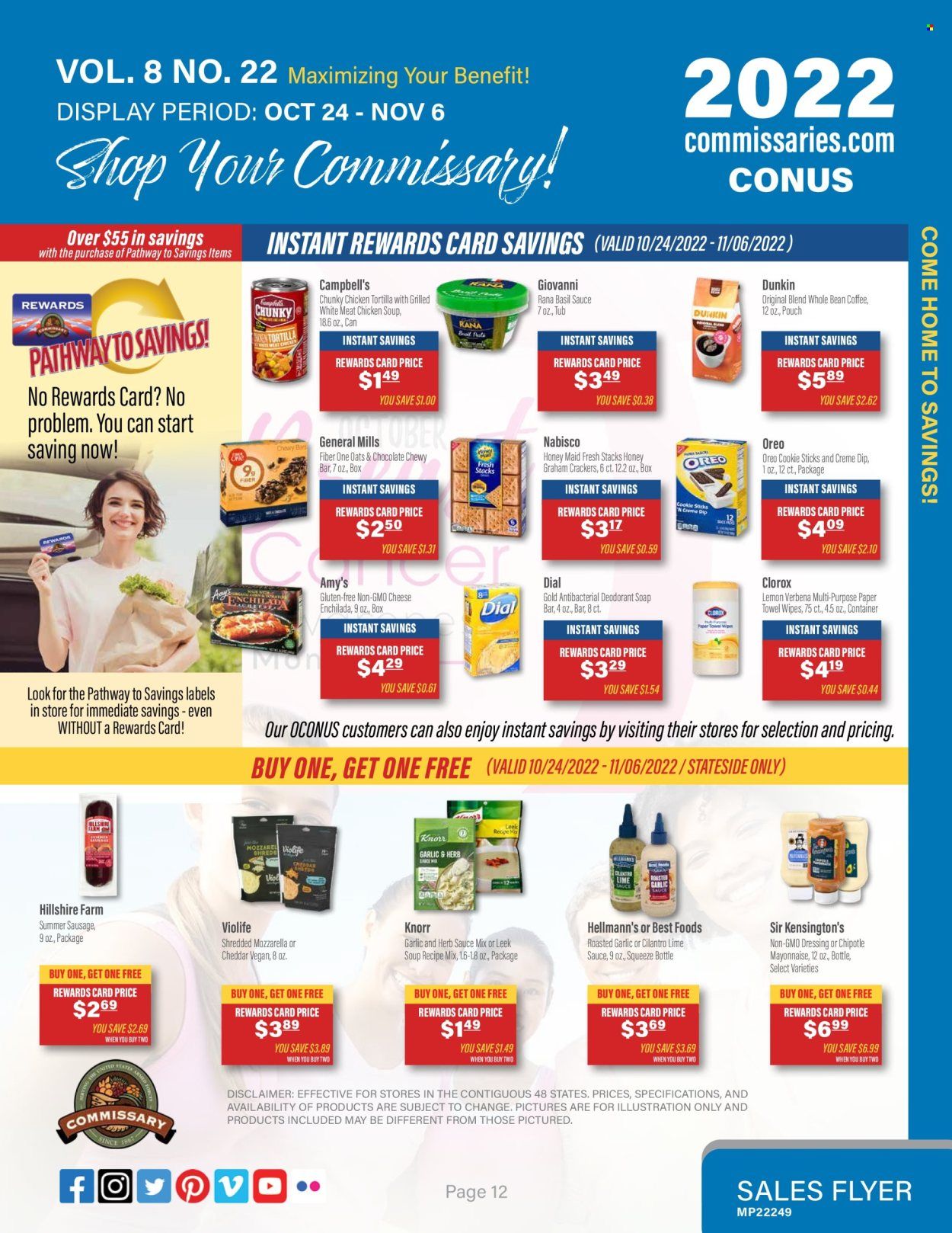 Commissary Weekly Ad Flyer Specials October 24 to November 6, 2022