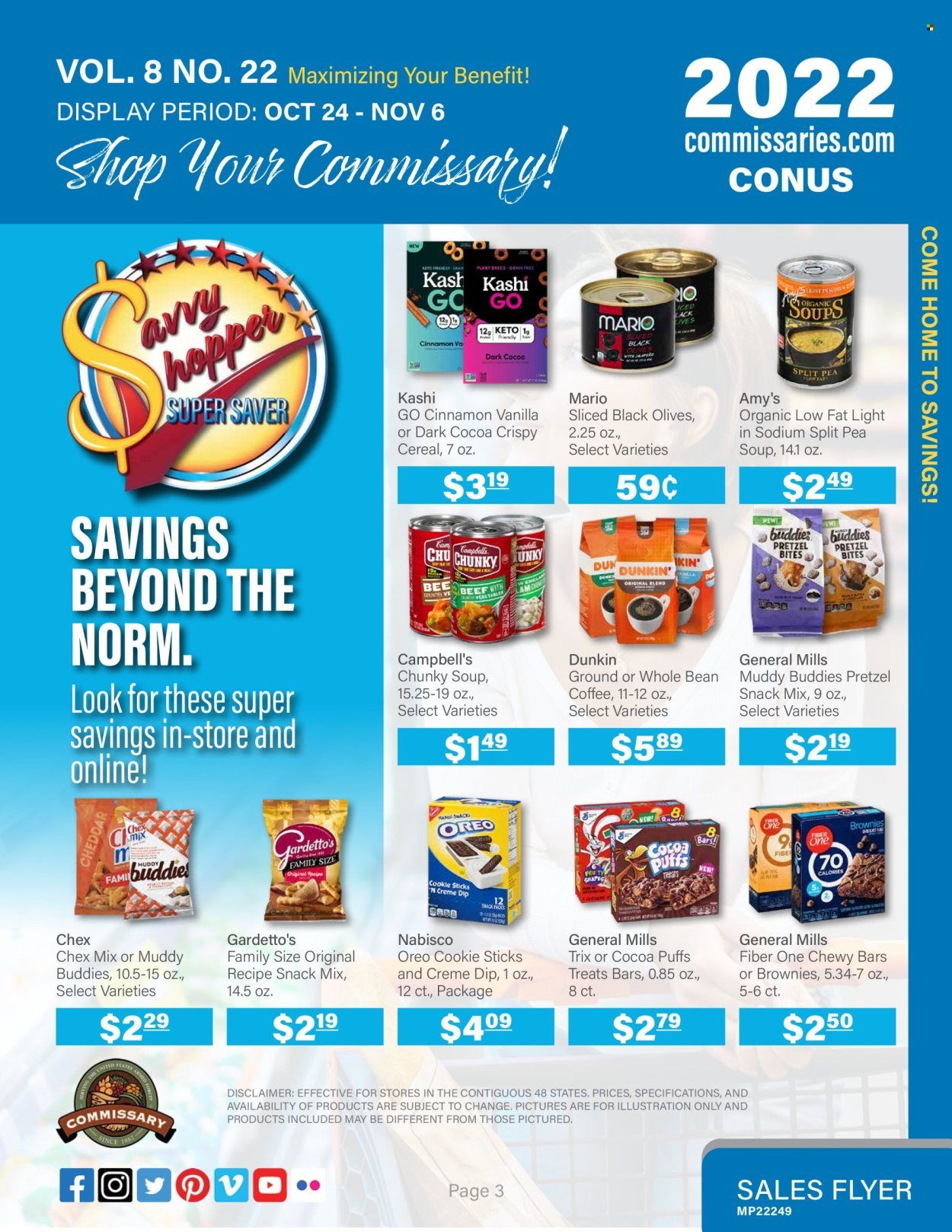 Commissary Weekly Ad Flyer Specials October 24 to November 6, 2022