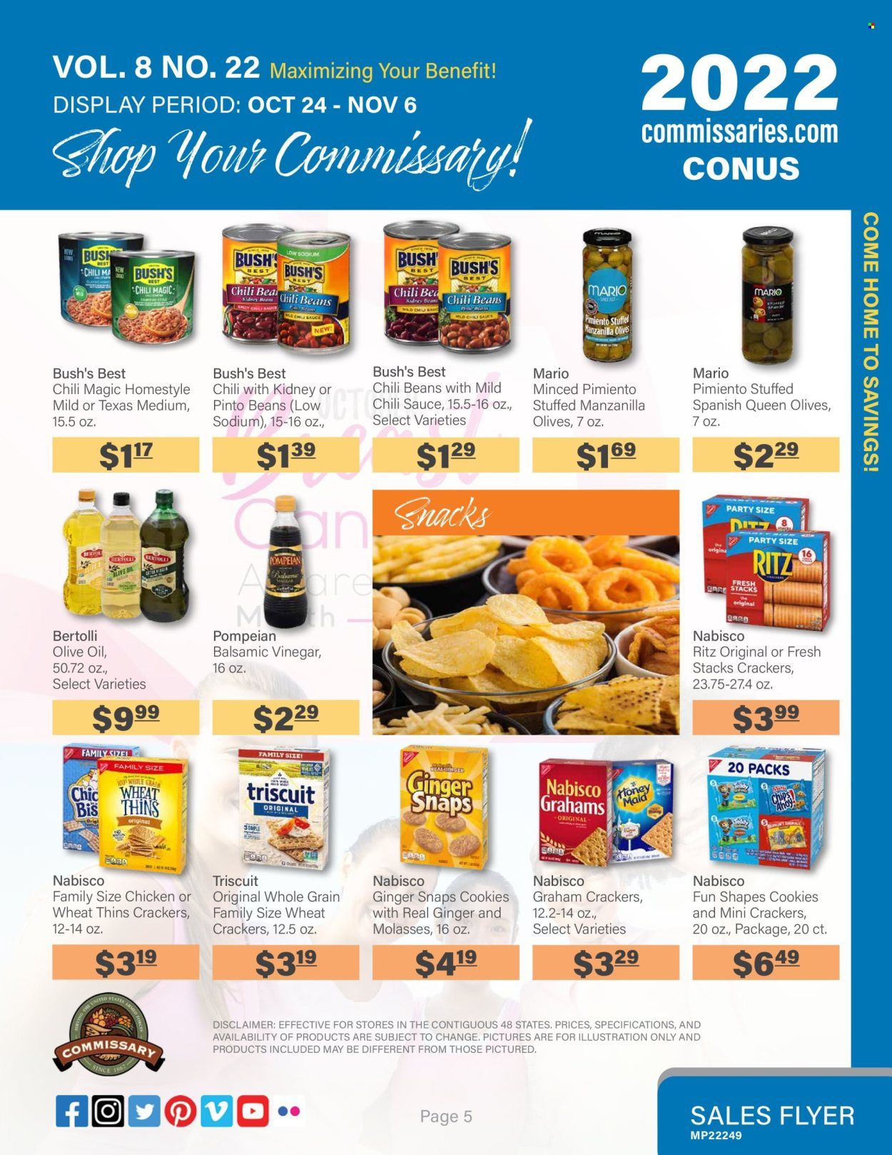 Commissary Weekly Ad Flyer Specials October 24 to November 6, 2022