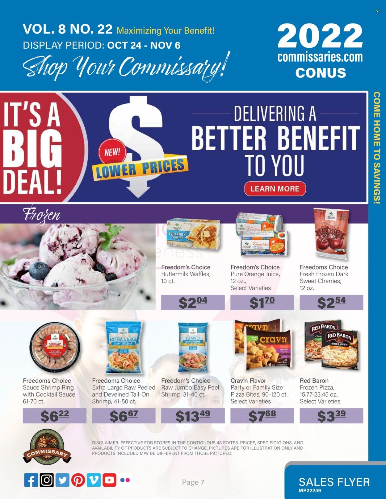 Commissary Weekly Ad Flyer Specials October 24 to November 6, 2022