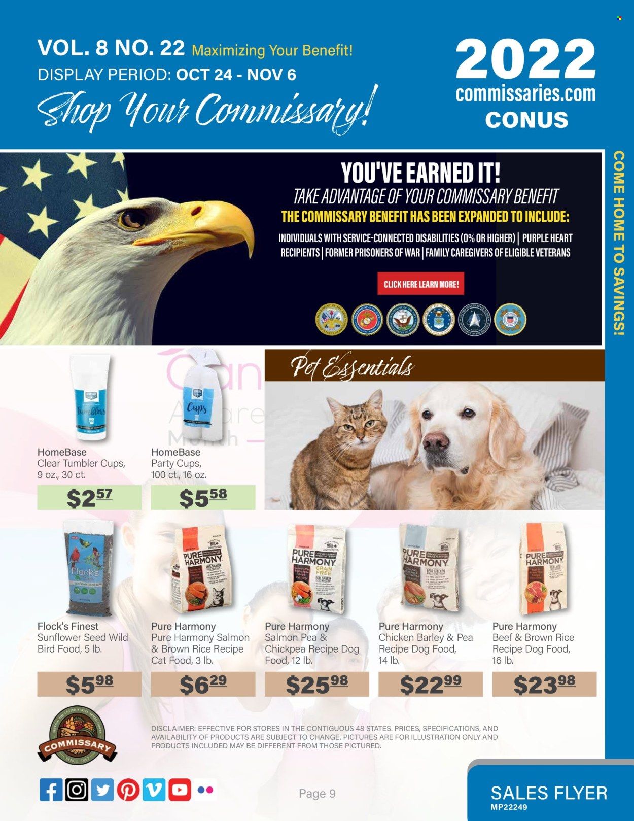 Commissary Weekly Ad Flyer Specials October 24 to November 6, 2022