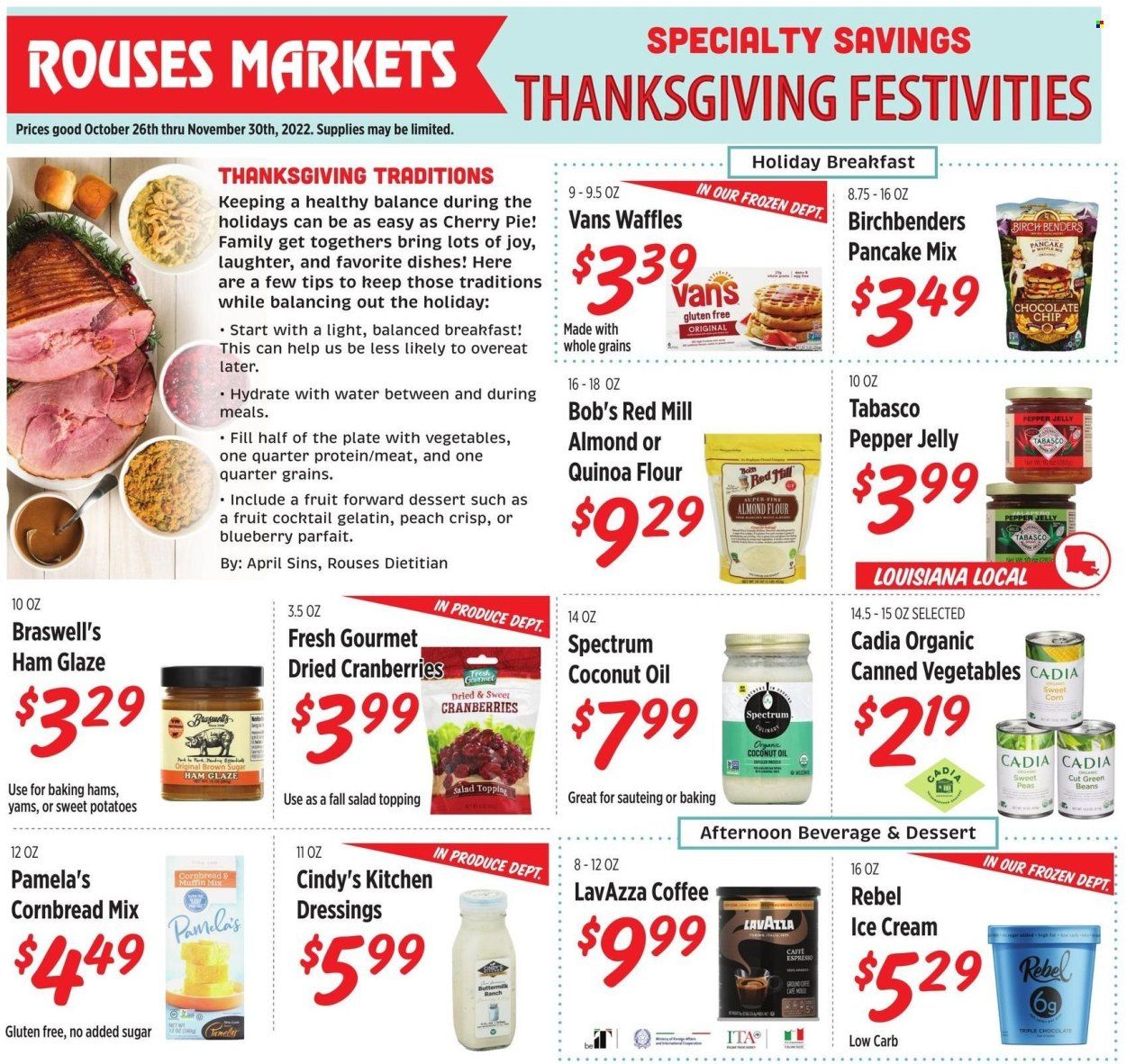 Rouses Markets (AL, LA, MS) Weekly Ad Flyer Specials October 26 to November 30, 2022
