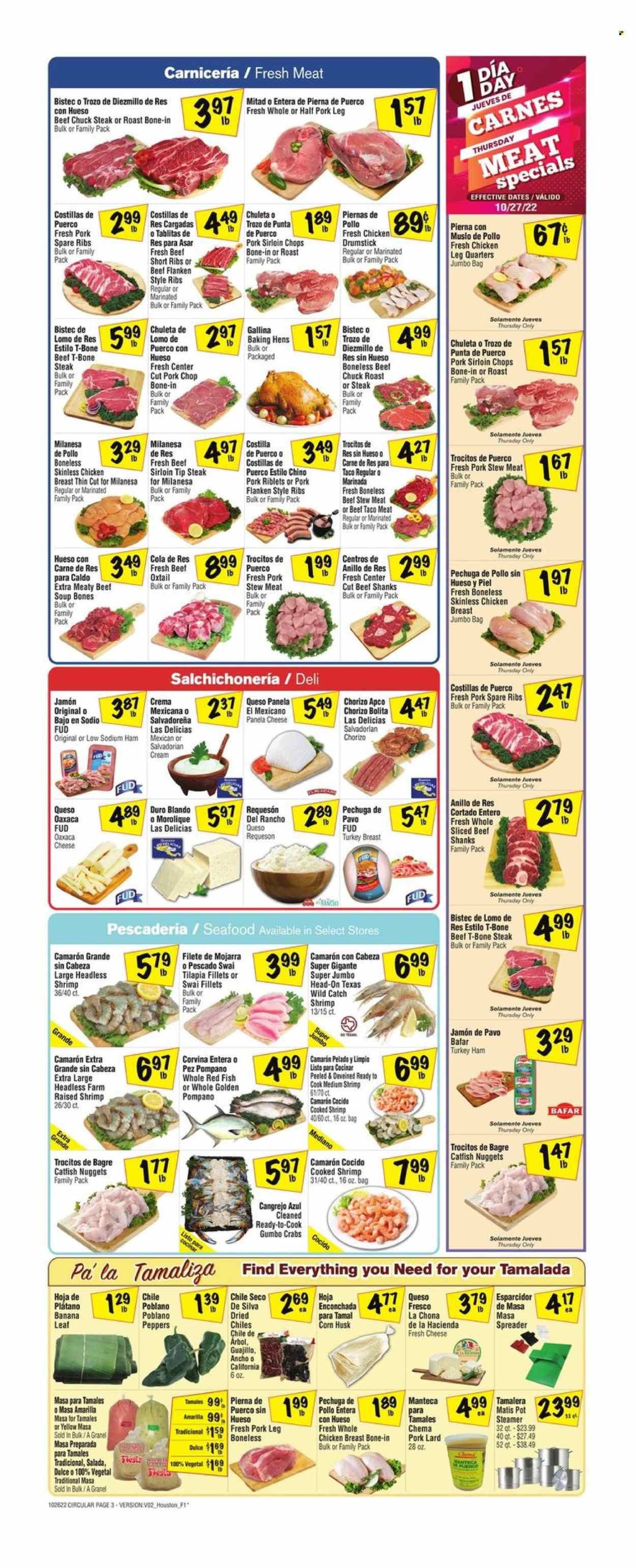 Fiesta Mart (TX) Weekly Ad Flyer Specials October 26 to November 1, 2022