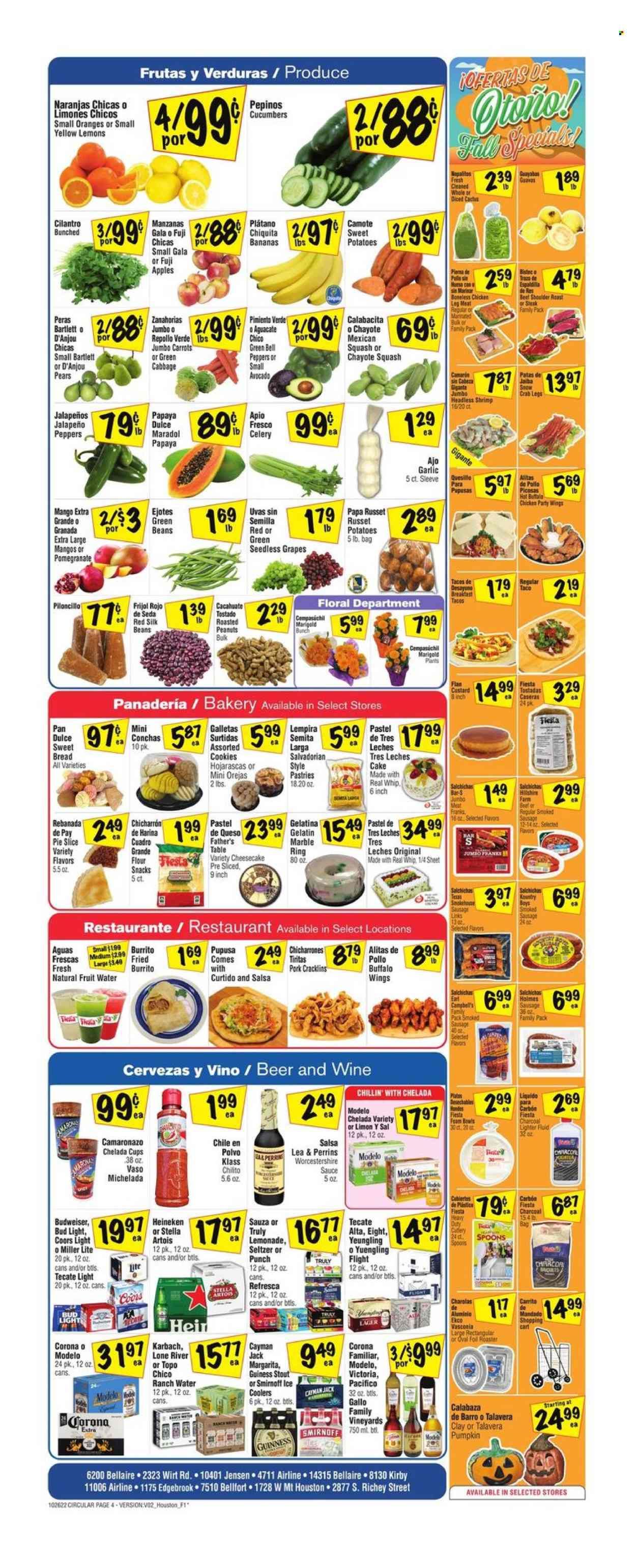 Fiesta Mart (TX) Weekly Ad Flyer Specials October 26 to November 1, 2022