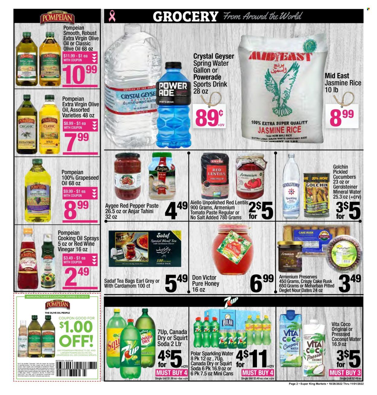 Super King Markets (CA) Weekly Ad Flyer Specials October 26 to November 1, 2022
