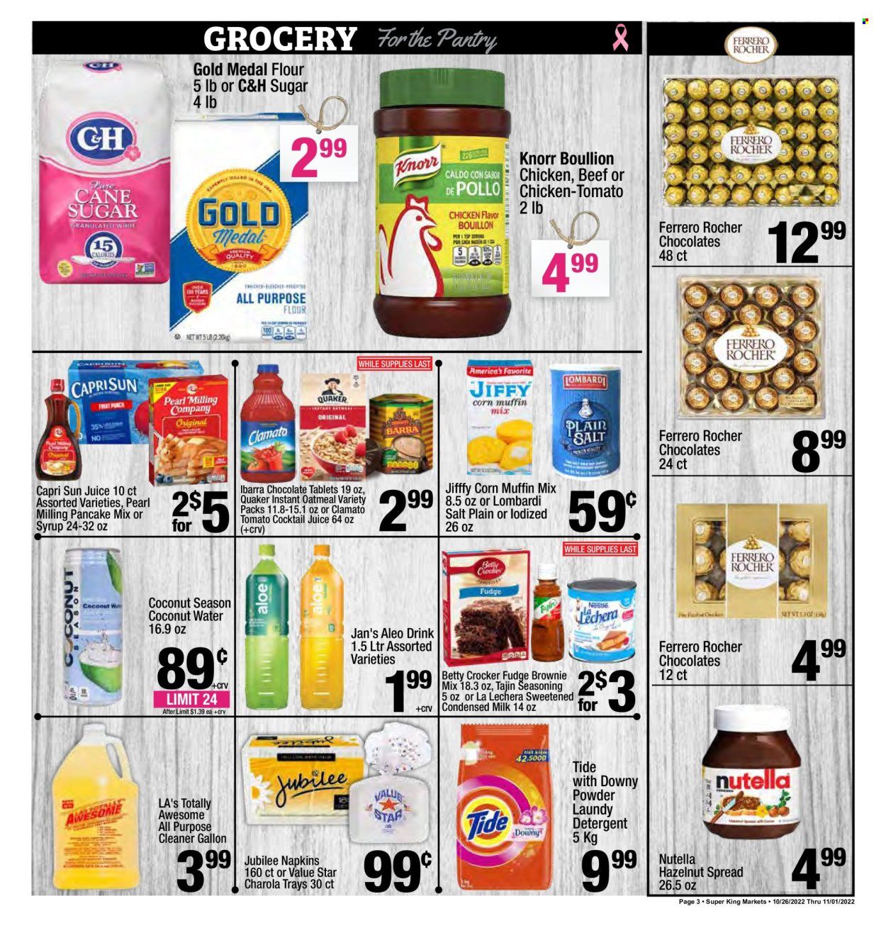 Super King Markets (CA) Weekly Ad Flyer Specials October 26 to November 1, 2022