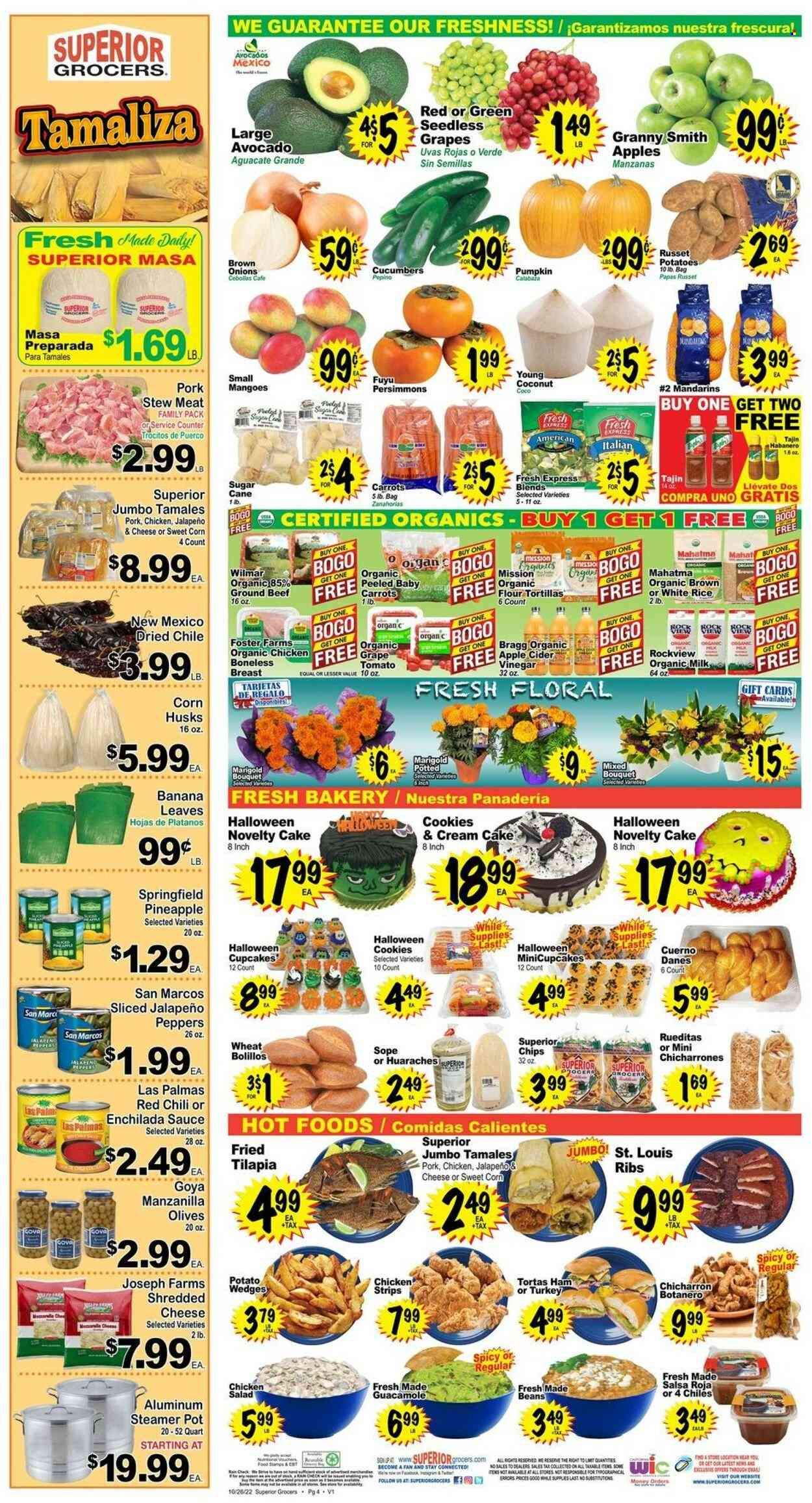 Superior Grocers (CA) Weekly Ad Flyer Specials October 26 to November 1, 2022