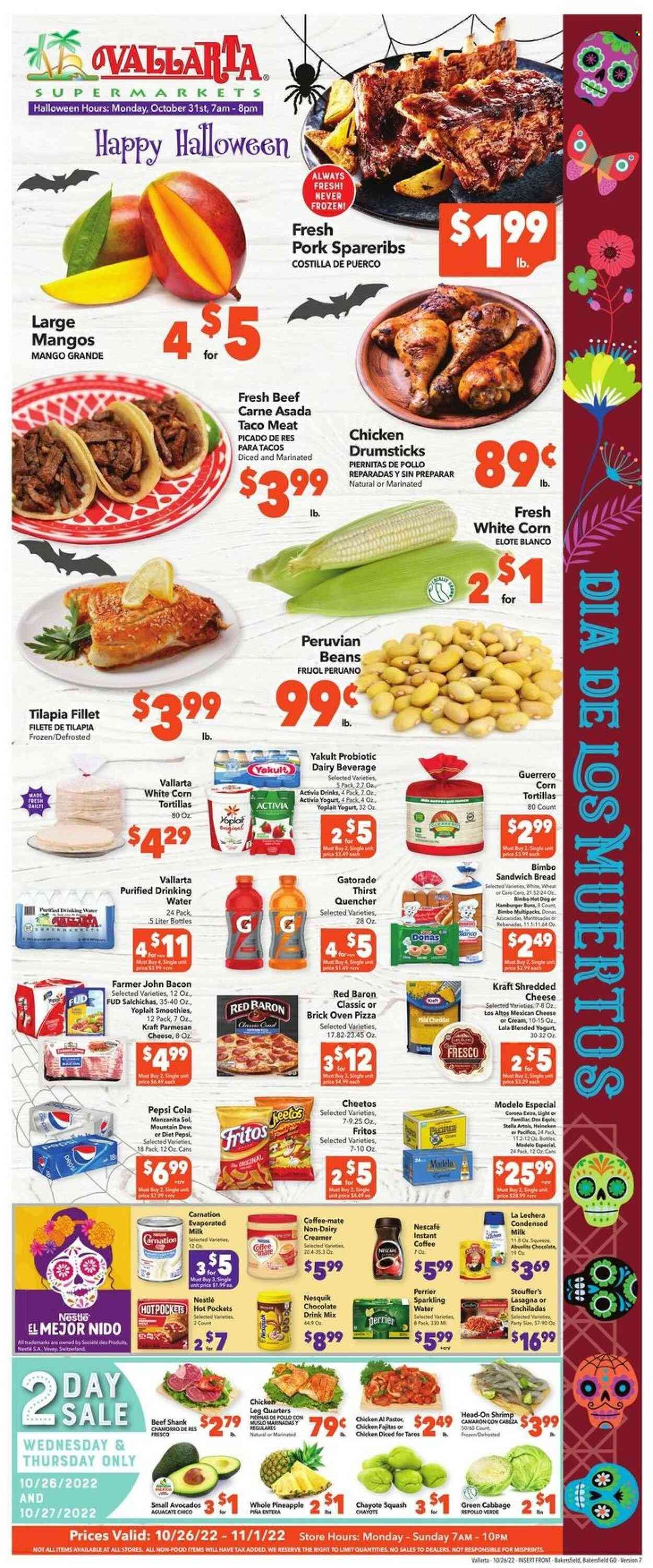 Vallarta (CA) Weekly Ad Flyer Specials October 26 to November 1, 2022