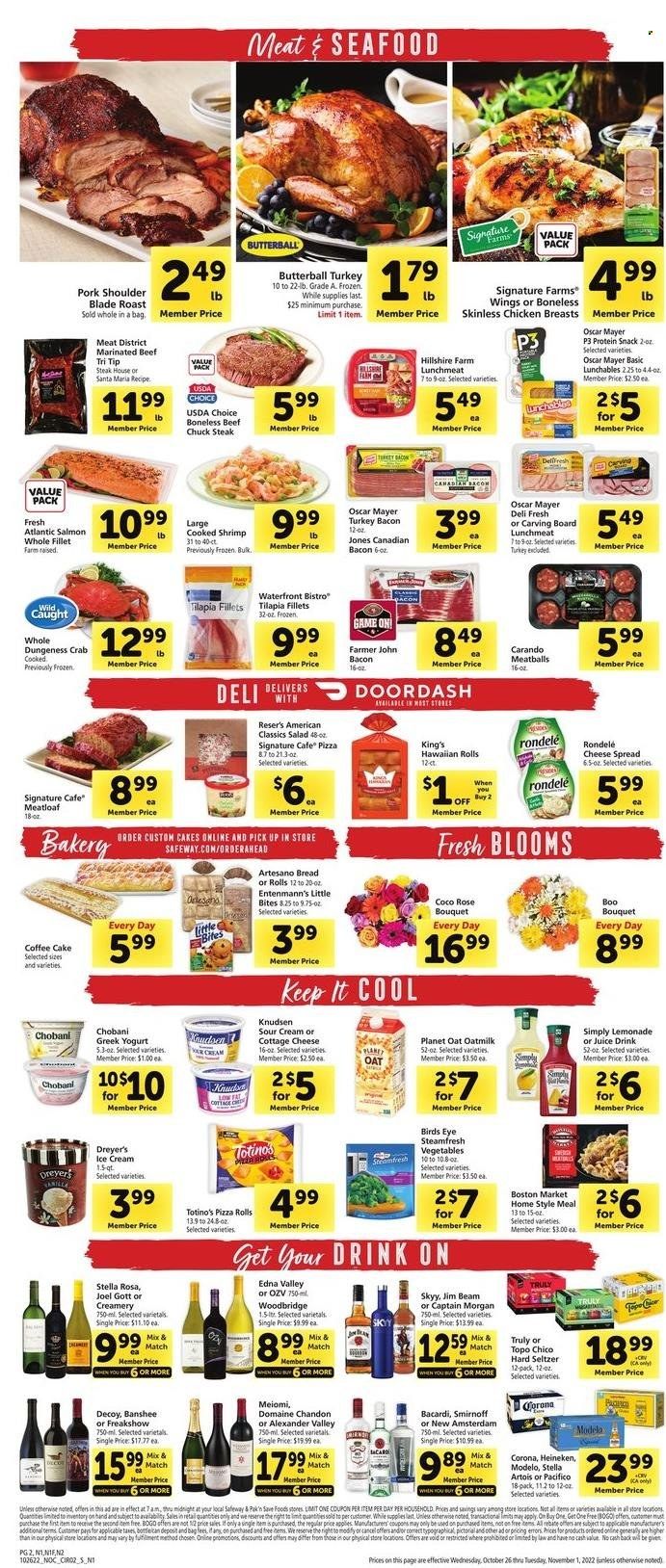 Safeway (CA, HI, OR, WA) Weekly Ad Flyer Specials October 26 to November 1, 2022