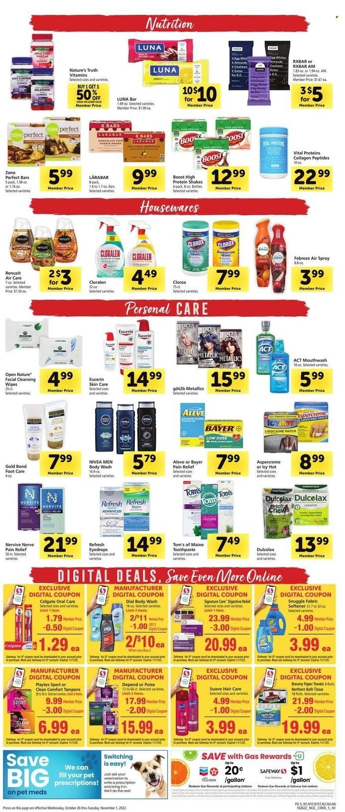 Safeway (CA, HI, OR, WA) Weekly Ad Flyer Specials October 26 to November 1, 2022