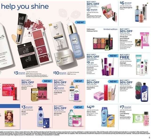 RITE AID Weekly Ad Flyer Specials October 30 to November 5, 2022