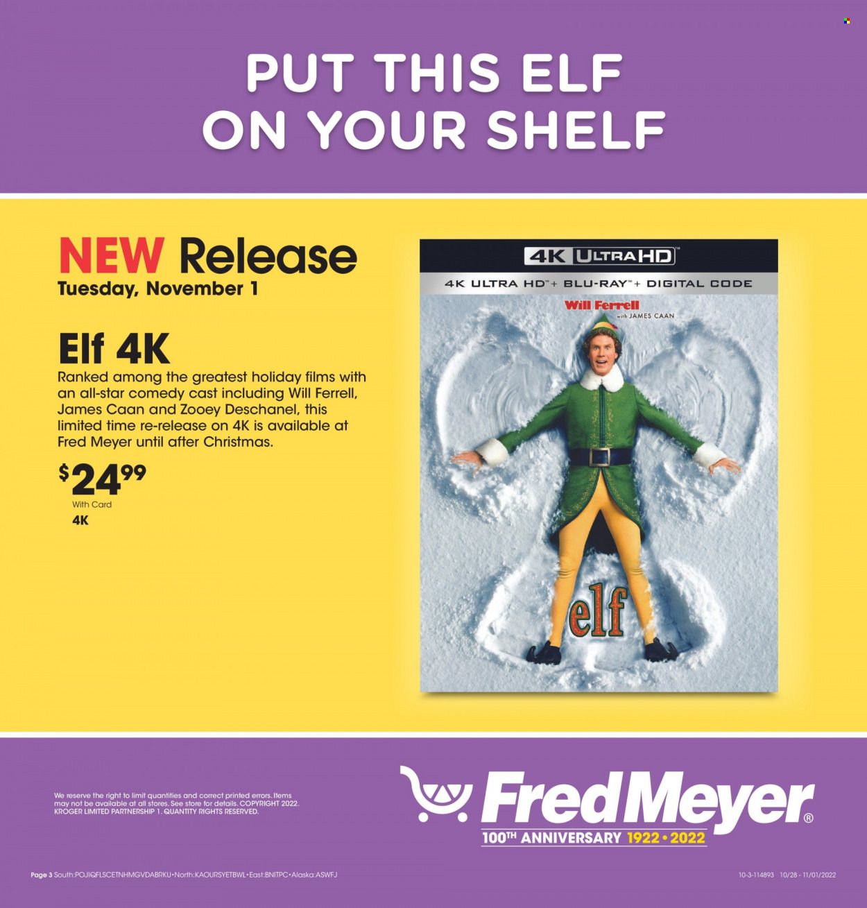 Fred Meyer Weekly Ad Flyer Specials October 28 to November 1, 2022