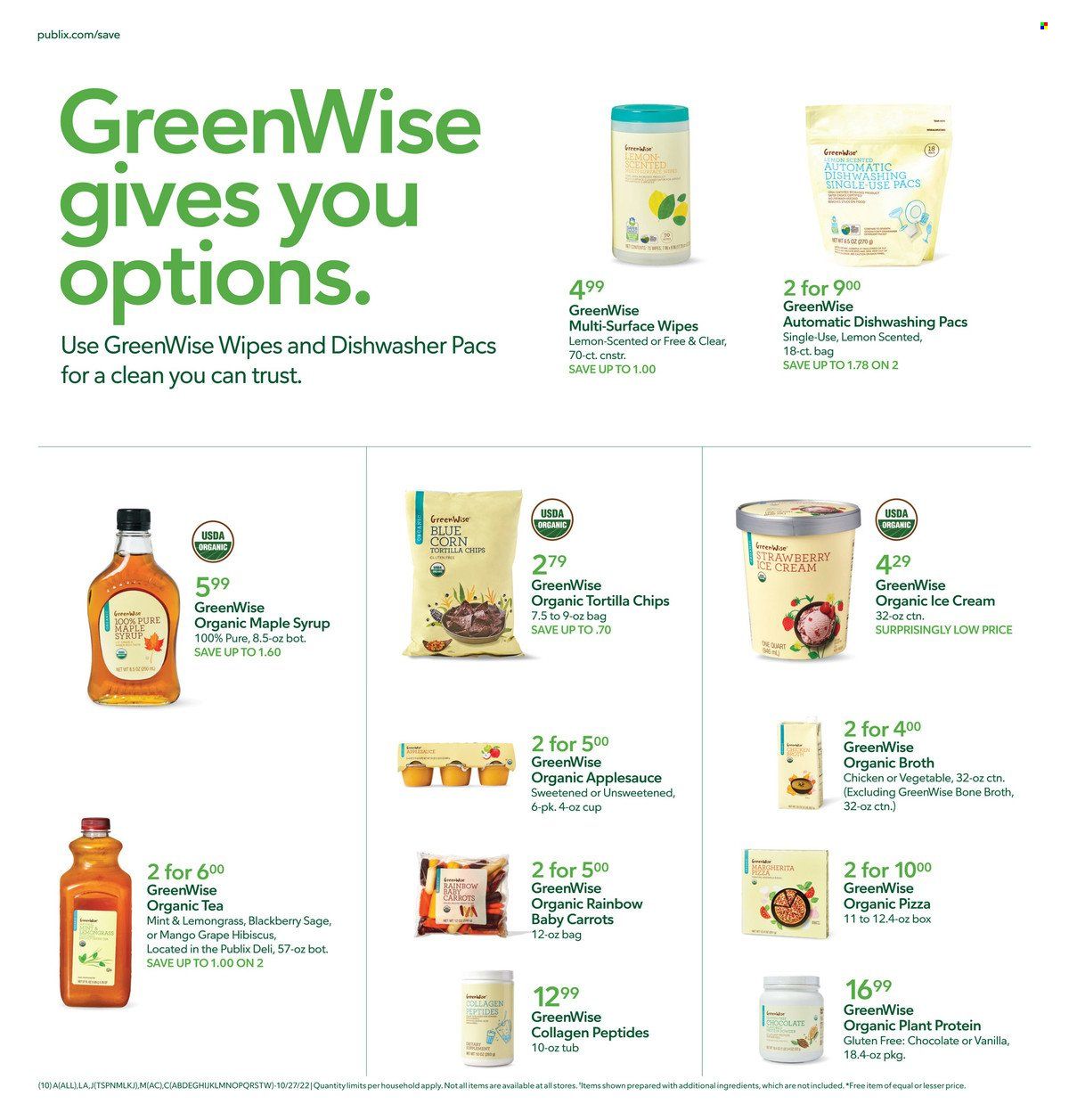 Publix (AL, FL, GA, NC, SC, TN) Weekly Ad Flyer Specials October 27 to November 2, 2022
