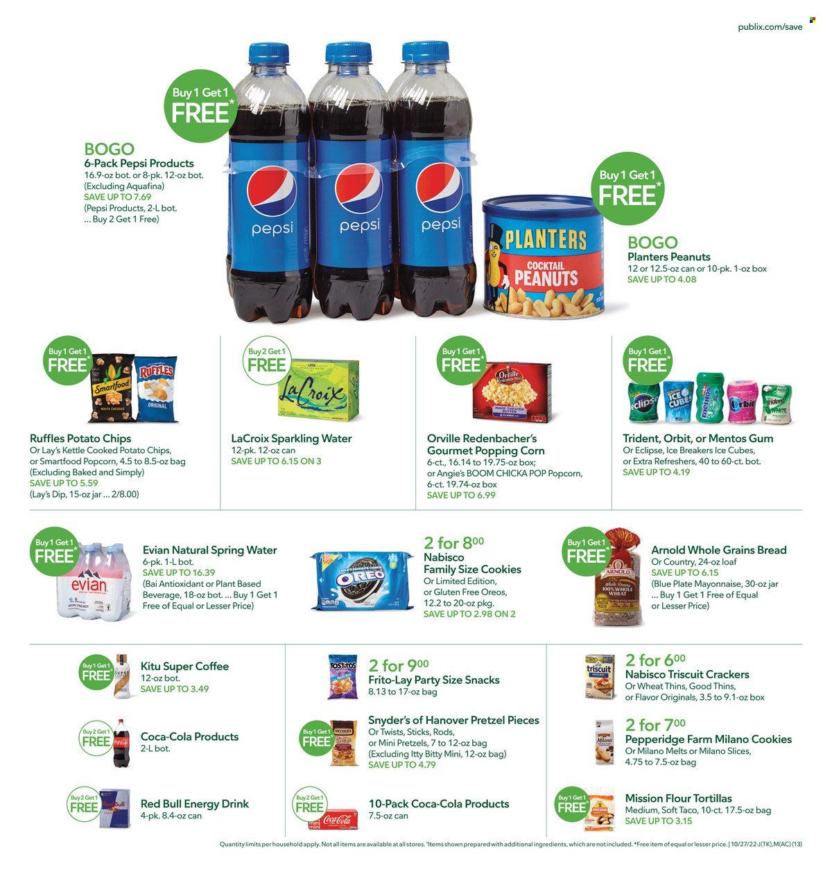 Publix (AL, FL, GA, NC, SC, TN) Weekly Ad Flyer Specials October 27 to November 2, 2022