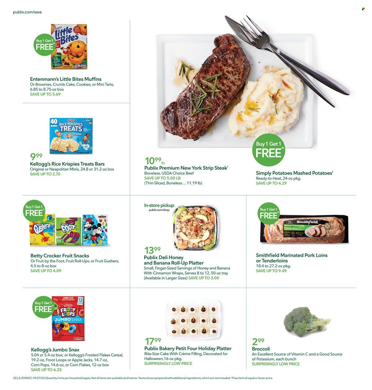 Publix (AL, FL, GA, NC, SC, TN) Weekly Ad Flyer Specials October 27 to November 2, 2022