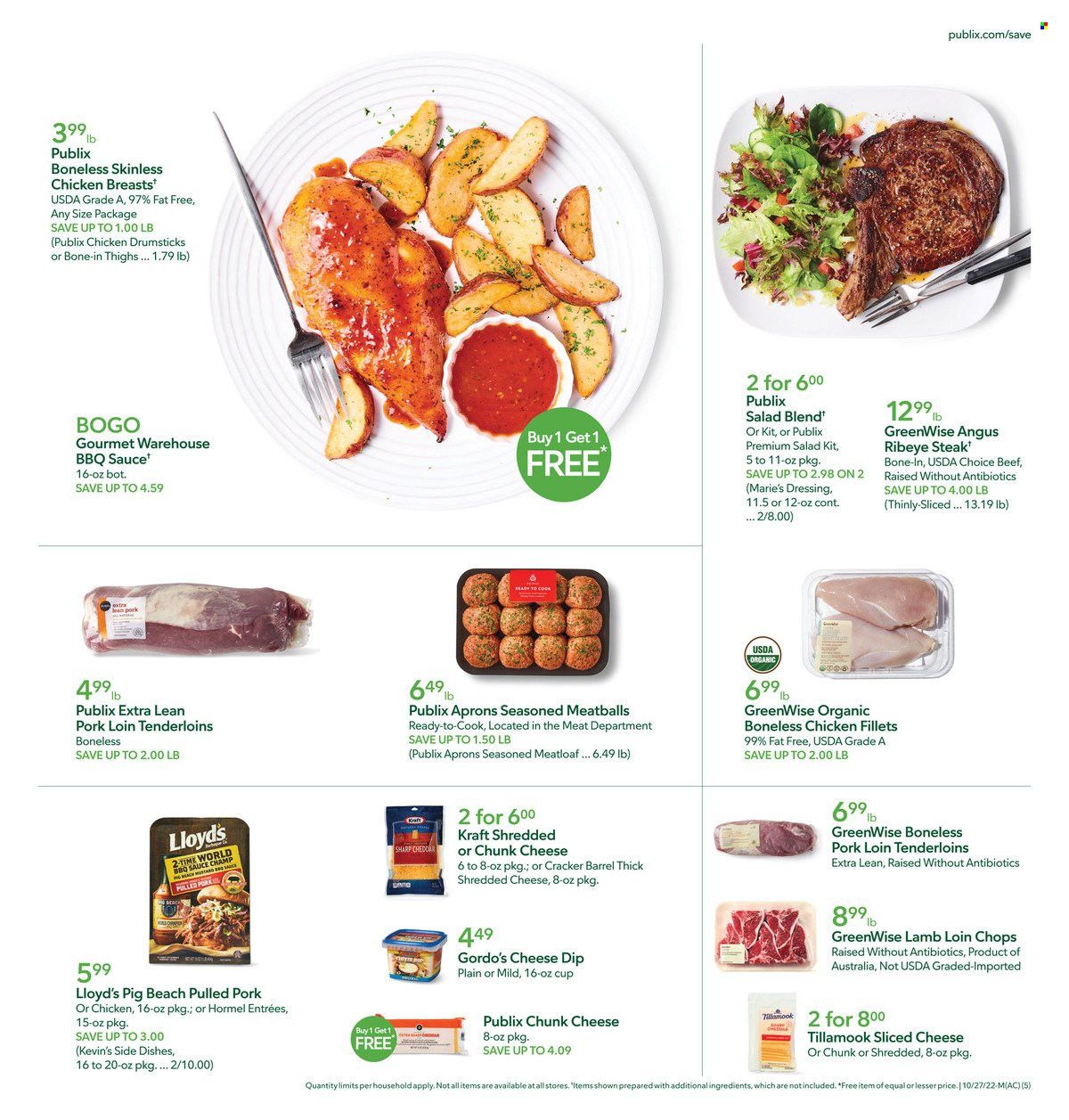 Publix (AL, FL, GA, NC, SC, TN) Weekly Ad Flyer Specials October 27 to November 2, 2022
