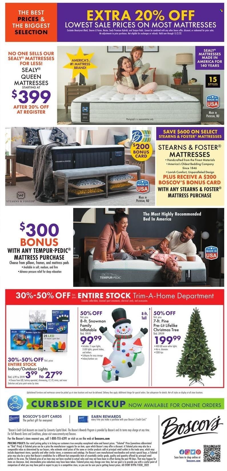 Boscov's (CT, DE, MD, NJ, NY, PA) Weekly Ad Flyer Specials October 27 to November 2, 2022