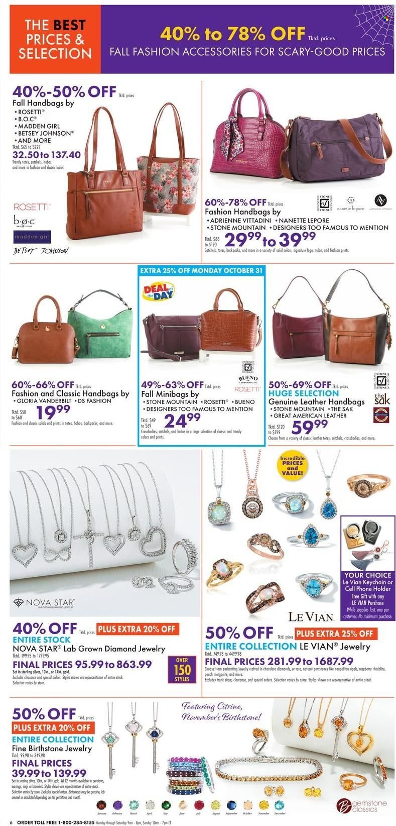 Boscov's (CT, DE, MD, NJ, NY, PA) Weekly Ad Flyer Specials October 27 to November 2, 2022