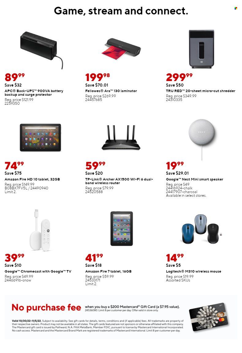 Staples Weekly Ad Flyer Specials October 30 to November 5, 2022