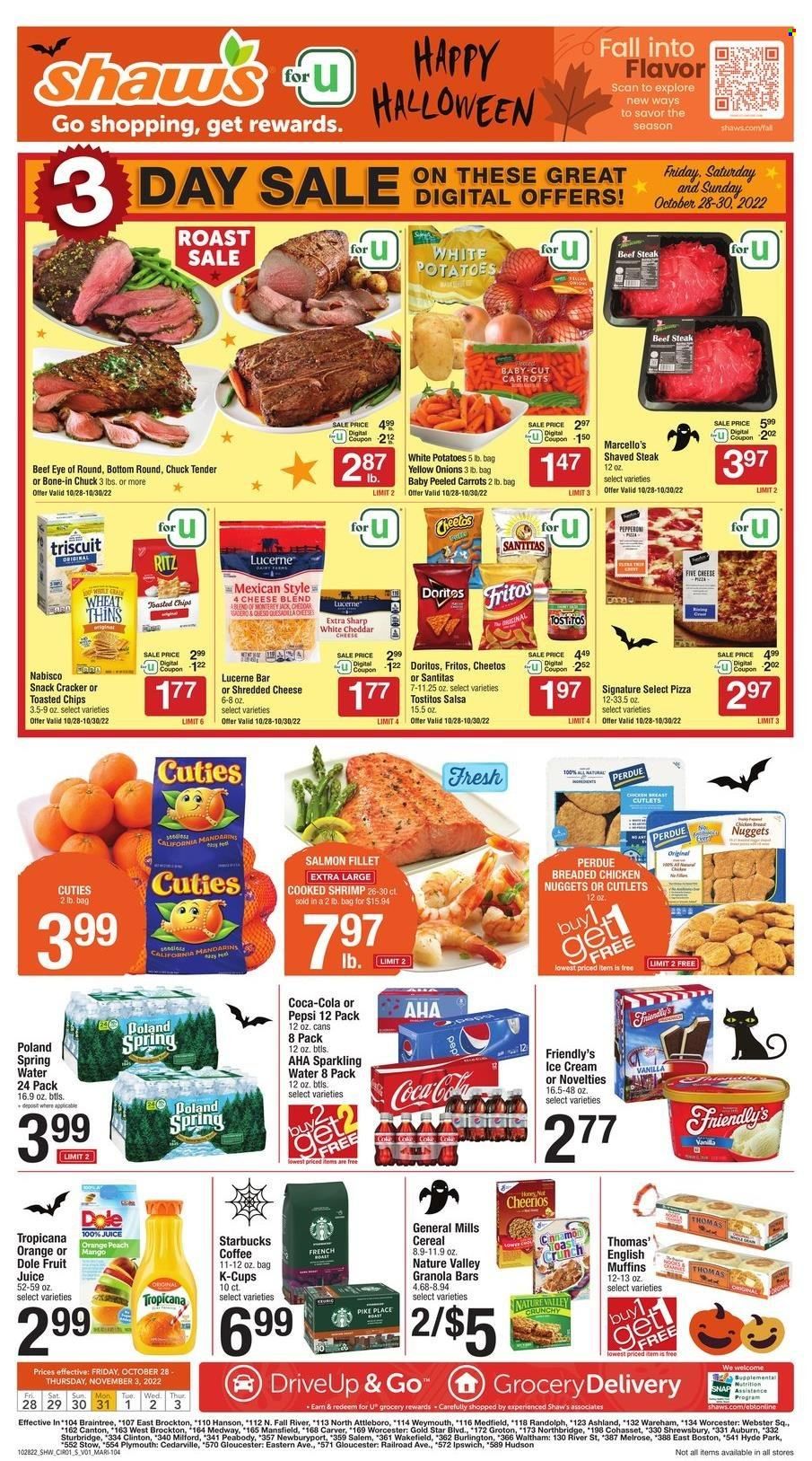 Shaw’s (MA, ME, NH, RI, VT) Weekly Ad Flyer Specials October 28 to November 3, 2022