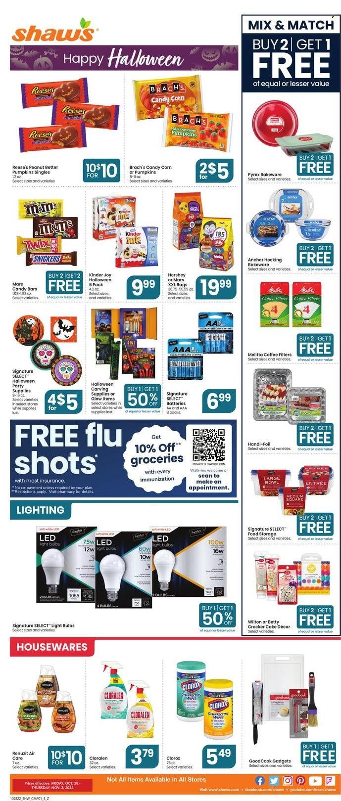 Shaw’s (MA, ME, NH, RI, VT) Weekly Ad Flyer Specials October 28 to November 3, 2022