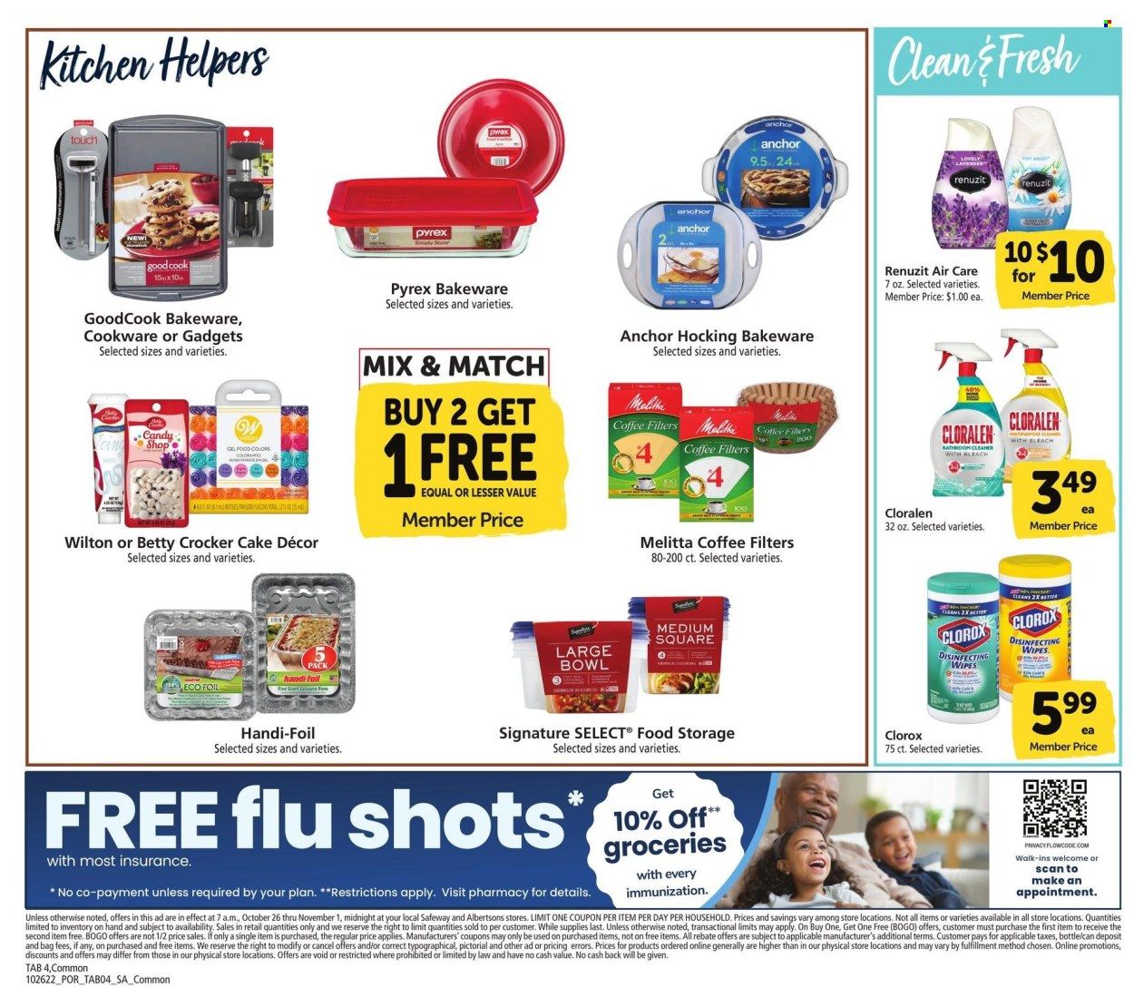 Safeway (OR) Weekly Ad Flyer Specials October 26 to November 1, 2022