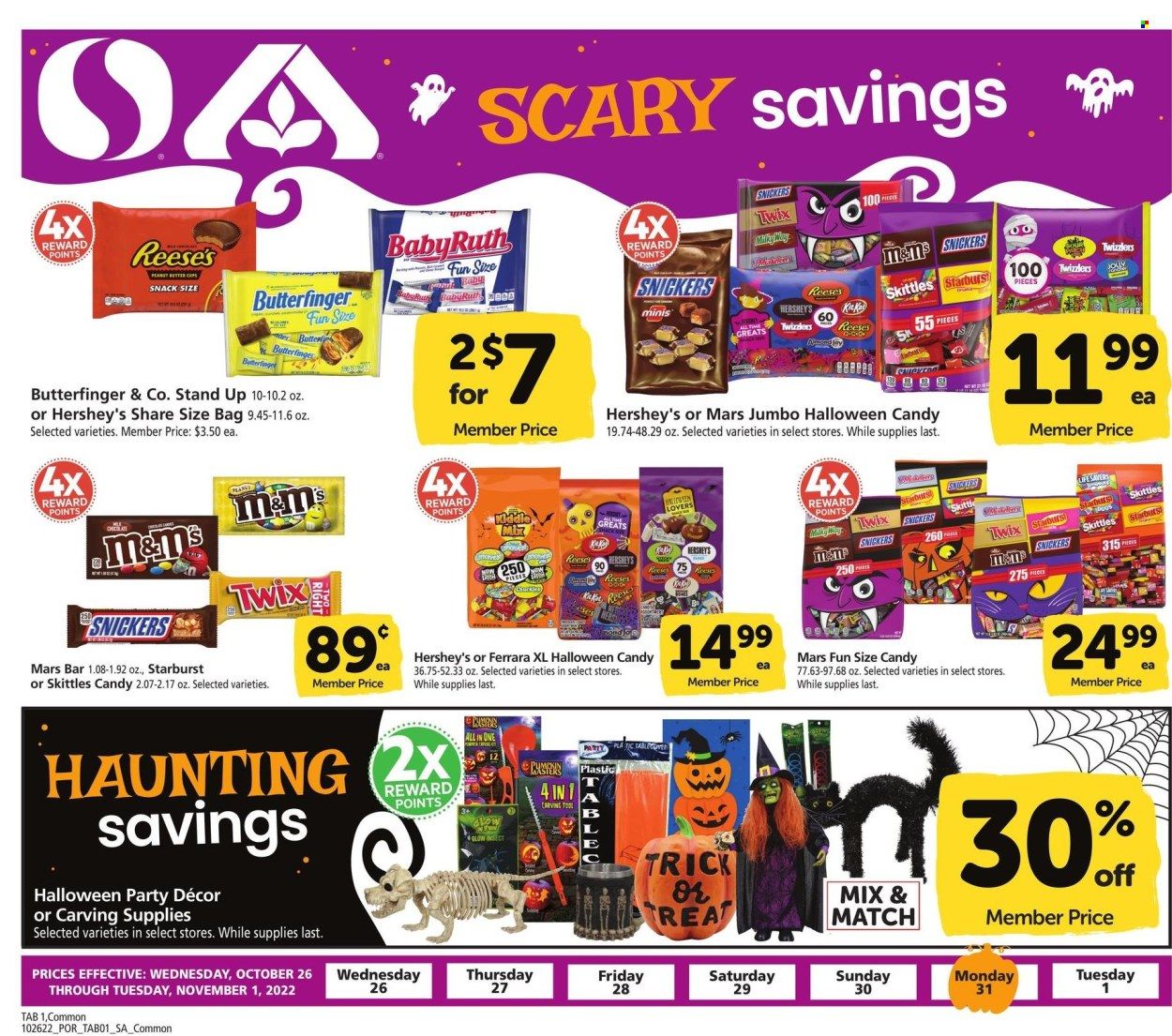 Safeway (OR) Weekly Ad Flyer Specials October 26 to November 1, 2022