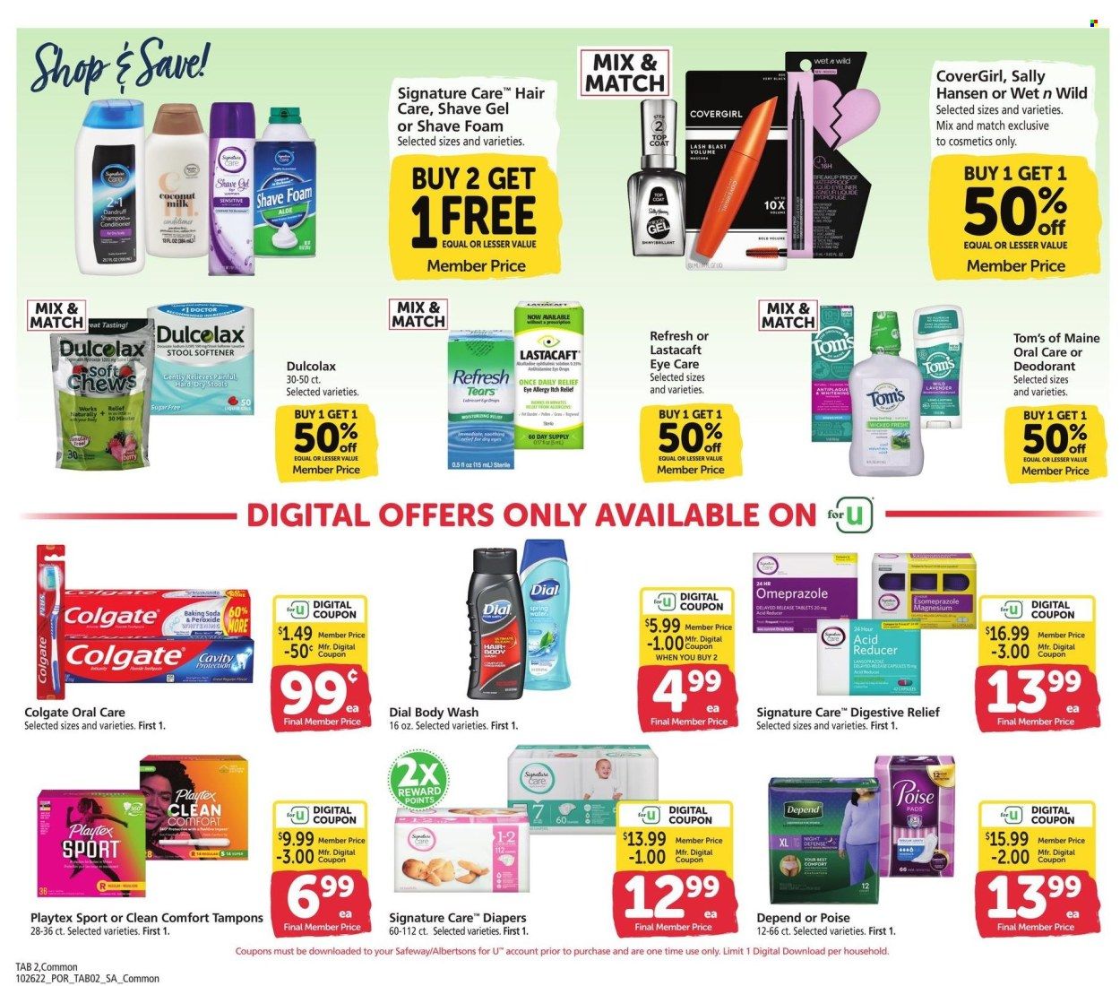 Safeway (OR) Weekly Ad Flyer Specials October 26 to November 1, 2022