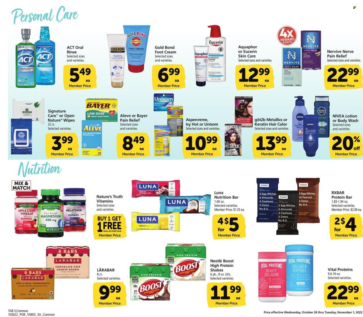 Safeway (OR) Weekly Ad Flyer Specials October 26 to November 1, 2022