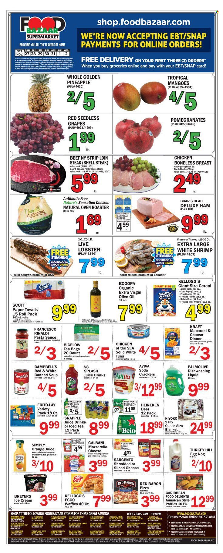 Food Bazaar (CT, NJ, NY) Weekly Ad Flyer Specials October 27 to November 2, 2022
