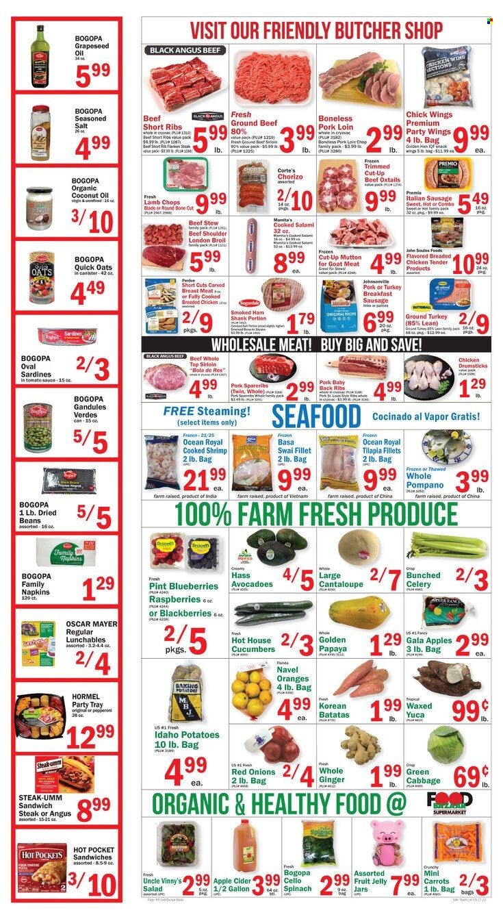 Food Bazaar (CT, NJ, NY) Weekly Ad Flyer Specials October 27 to November 2, 2022